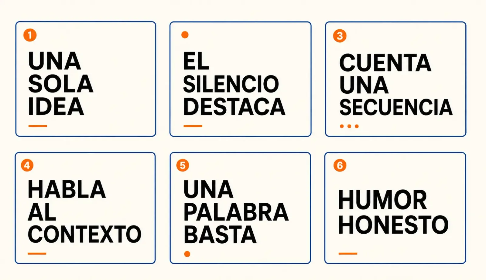 Resumen visual de las claves de una valla creativa aplicable a pymes