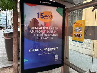 Campaña real instalada — foto de auditoría de Marco Visual
