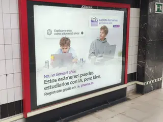 Campaña real instalada — foto de auditoría de Marco Visual