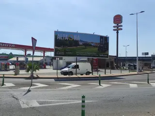 Campaña real instalada — foto de auditoría de Marco Visual