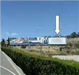 Valla publicitaria en Altorreal y la avenida del Chorrico, Molina de Segura