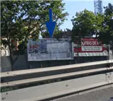 Vallas en la Ronda de Dalt y el Passeig de la Vall d'Hebron, Barcelona