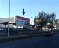 Vallas en el polígono de la Zona Franca y Mercabarna, Barcelona