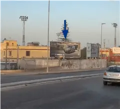 Pack de 2 semanas de vallas publicitarias en Sanlúcar de Barrameda en accesos y rotondas