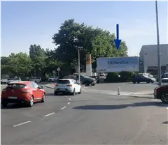 Vallas en la Ronda Sud y circunvalación C-260 de Figueres