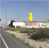 Valla publicitaria en los accesos por la N-340 y polígonos de entrada, Molina de Segura