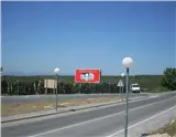 Vallas publicitarias en N-240 zona Creu Roja y URV (Tarragona)