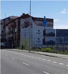 Av. de Portugal · León Vallas publicitarias en Avenida de Portugal, León