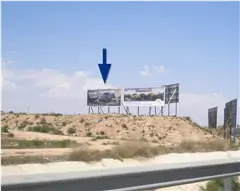 Pack exprés de vallas publicitarias en Cartagena en RM-36 y accesos urbanos