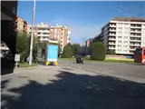 Mupi junto a la estación Granollers Centre y Pg. Cristòfol Colom