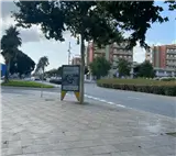 Mupi en la Plaça dels Països Catalans de Vila-seca