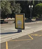 Mupi en Vía Augusta, Tarragona