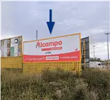 Pack 360º · Vallas en León (rondas y ejes principales) Pack 360 de vallas publicitarias en León en LE-30, Av. Antibióticos y Av. Portugal