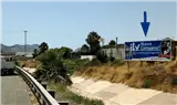 Vallas publicitarias en la RM-36 Ronda Transversal de Cartagena