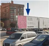 Vallas publicitarias en San Vicente Mártir (San Marcelino / Bulevar Sur), Valencia