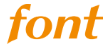 Logo de Autocares Font, empresa de transporte de viajeros fundada en Ripollet en 1957