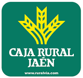 Logo de Caja Rural de Jaén, entidad financiera cooperativa fundada en la ciudad en 1957 para apoyar al sector olivarero