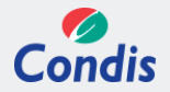 Logo de Condis Supermercats, cadena de supermercados con sede social y almacén central en Montcada i Reixac