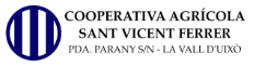 Logo de la Cooperativa Agrícola Sant Vicent Ferrer, creada por agricultores de La Vall d'Uixó en 1971