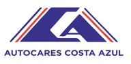 Logo de Autocares Costa Azul, compañía de transporte de viajeros fundada en Orihuela por la familia Cerdán