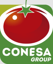 Logo de Grupo Empresarial Conesa, productora de transformados de tomate con sede en Villafranco del Guadiana, dentro del término municipal de Badajoz