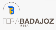 Logo de IFEBA, Institución Ferial de Badajoz situada en la Avenida de Elvas y referente de ferias en Extremadura