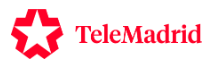 Logo de Telemadrid, la televisión autonómica madrileña, con estudios en la Ciudad de la Imagen de Pozuelo