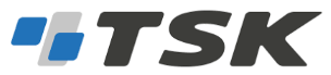 Logo de TSK, grupo de ingeniería y tecnología con sede en el Parque Científico Tecnológico de Gijón