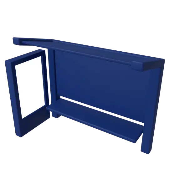 Marquesina en parada de autobús