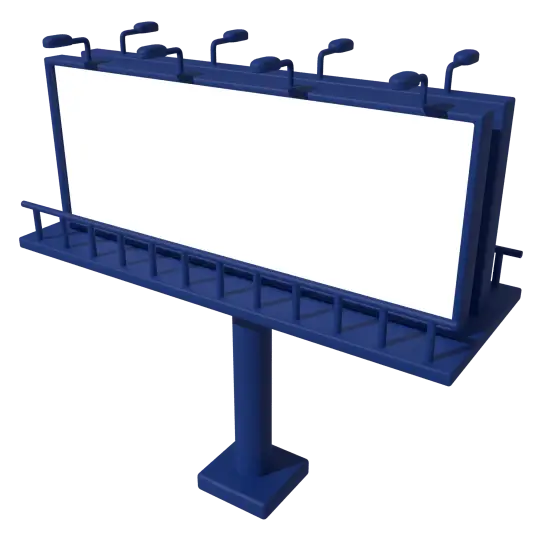 Monoposte publicitario