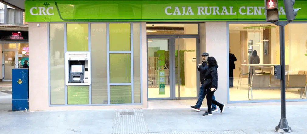 Sucursal del banco Caja Rural Central