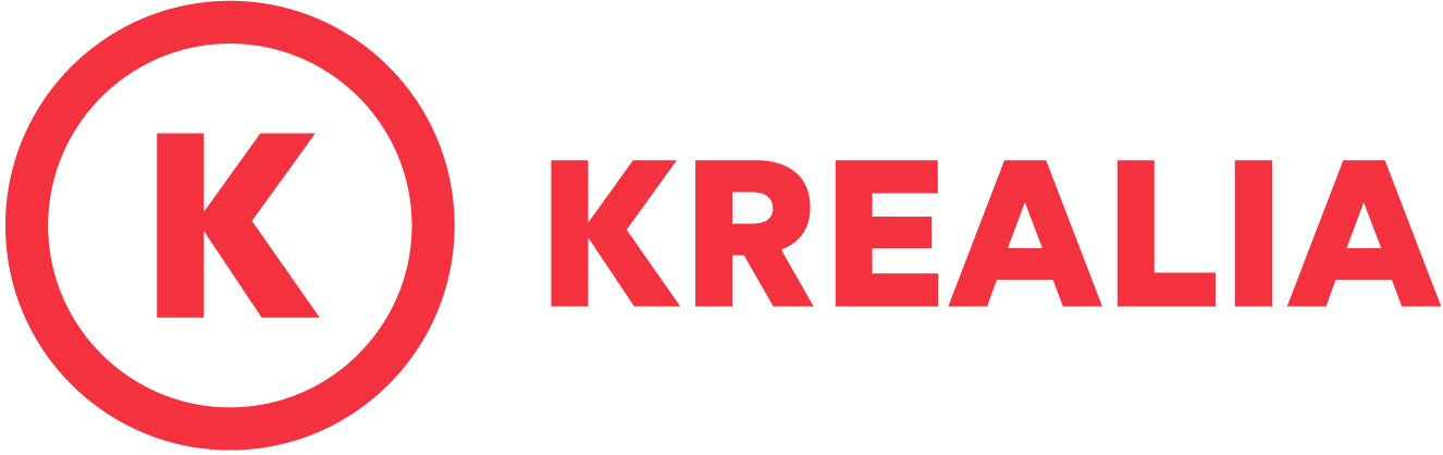 Logo Krealia Comunicación