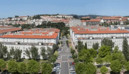 Publicidad en el área comercial de As Cancelas y Fontiñas