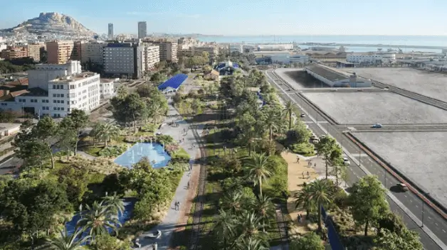 Soportes publicitarios en el Área de Benalúa y Carolinas Publicidad exterior en el Área de Benalúa y Carolinas de Alicante