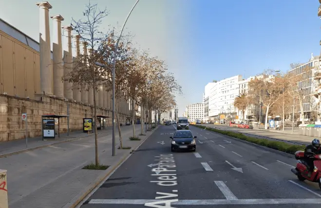 Publicidad exterior en Sants y Montjuic