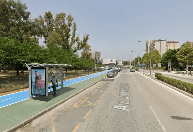 Publicidad exterior en Juan Carlos I Calpe