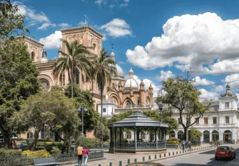 Publicidad en el casco antiguo de Cuenca