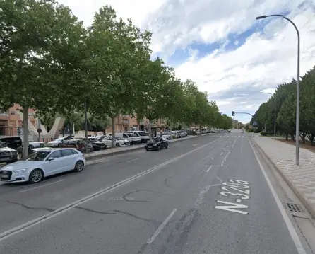 Publicidad en la Avenida Juan Carlos I de Cuenca
