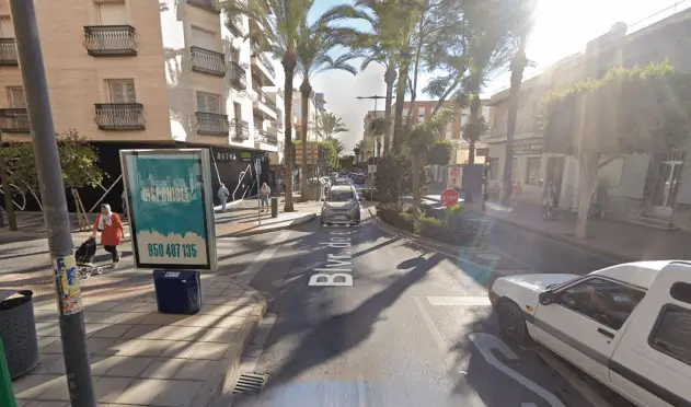 Soportes publicitarios en la Zona de Ocio y Cultura de El Ejido