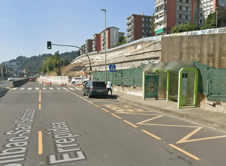 Marquesinas en Bengoetxe, Zuhatzu y el Poblado Firestone, la entrada de Galdakao desde Bilbao