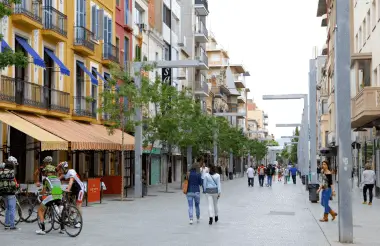 Publicidad exterior en el Centro de Granollers Publicidad exterior en el Centro de Granollers