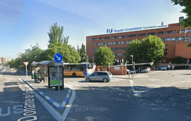 Publicidad exterior en el Hospital de Guadalajara Publicidad exterior en el Hospital de Guadalajara