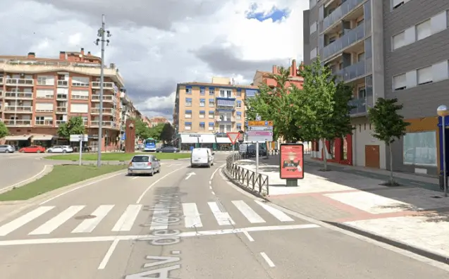 Publicidad exterior en la Avenida Monegros Publicidad exterior en la Avenida Monegros