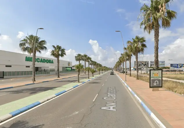 Publicidad exterior en Avenida Cartagena