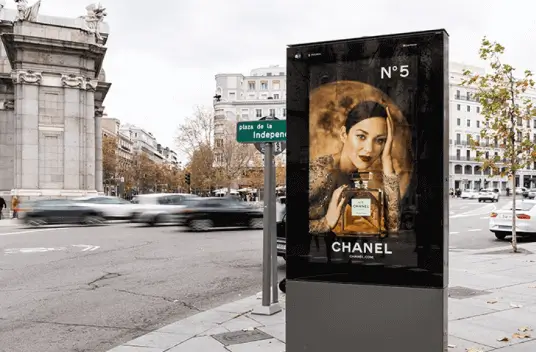 Publicidad exterior en el Centro de Madrid Publicidad exterior en el Centro de Madrid