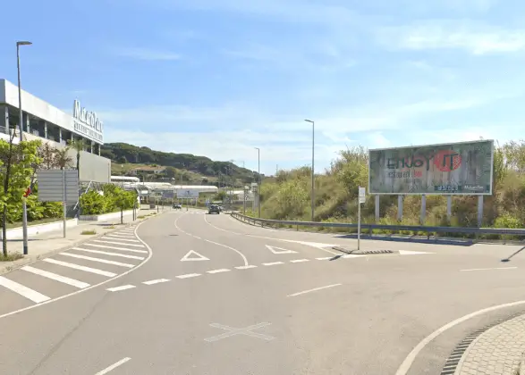 Publicidad exterior en Mataró Parc, Mataró
