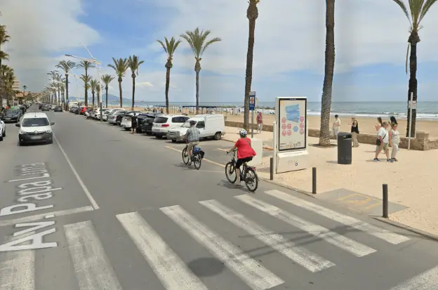 Soportes cercanos a itinerarios del Castillo de Peñíscola
