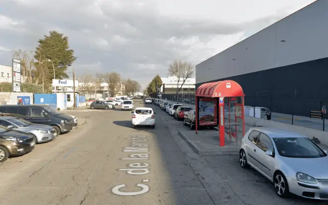 Publicidad exterior en el Polígono Industrial de Coslada