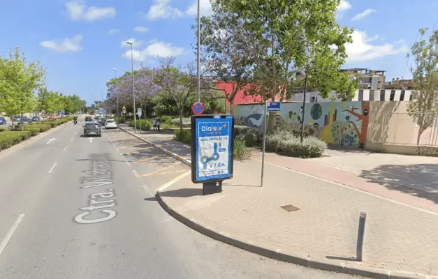 Publicidad exterior en Villafranqueza y accesos Mupis en la Carretera de Villafranqueza y enlaces a Alicante