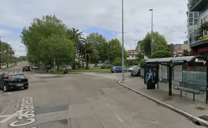 Marquesinas y mupis en El Sardinero, la zona de mayor afluencia turística y residencial de alta renta de Santander